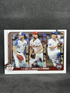 2025 Topps Series 1 2024 National League ERA Leaders Chris Sale #272 Braves MLB - Bild 1 von 4