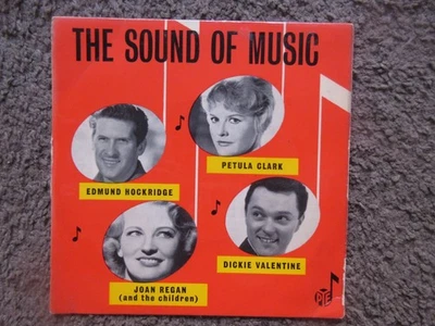 PETULA CLARK+3 "THE SOUND OF MUSIC" 1961 PYE UK 4TRX. EP VG+/VG+ OOP - Image 1 of 4