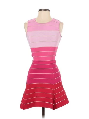 Vestido de cocktail feminino rosa Torn by Ronny Kobo P - Imagem 1 de 2