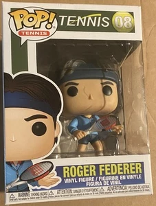 Funko Pop ROGER FEDERER TENNIS LEGENDS EDICIÓN LIMITADA ROGER FEDERER #08 ABOVEDADO - Imagen 1 de 6