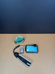 Nikon Coolpix AW120 16 MP Digital Camera Blue Waterproof - Tested /Working - Picture 1 of 10