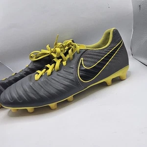 Nike soccer cleats men 7.5 gray lace legend 7 tiempo FG a02597-070 Leather - Picture 1 of 5
