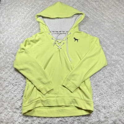 Victoria's Secret Sudadera con Capucha Rosa Para Mujer XS Con Cordones Sherpa Pullover Bolsillos para Perros Foto 1 de 4