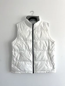 White Cherokee Down Puffer Vest - Large - Picture 1 of 6