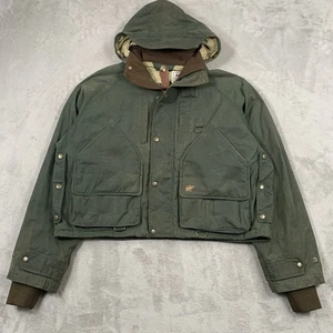 Chaqueta de Cera Mcalister Para Hombres Grande Verde Pesca Guata Cultivo Spey Juego Bolsa Bolsa - Imagen 1 de 24