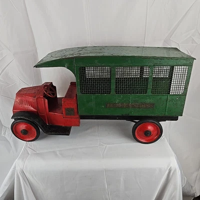 Vintage Steelcraft Mack Railway Express Pressed Steel Truck  - Image 1 of 4