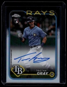 2024 Topps Chrome #RA-TGR Tristan Gray Rookie Autographs Refractor #/499 - Bild 1 von 2