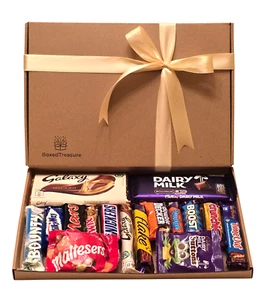 Cadbury and Galaxy Gift Box | Personalised Hamper | Father's Day, Birthday - Picture 1 of 10