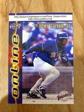 1998 Pacific Online Promo SAMPLE Card - Tony Gwynn San Diego Padres NNO