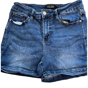 Judy Blue Galaxy Splash Shorts Größe Medium Stil JB150081 - Bild 1 von 8