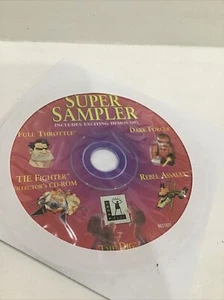 Lucas Arts Super Sampler Pc Cd Rom Juego Usado. Disco limpio. PC Gaming. Juego PC - Imagen 1 de 3
