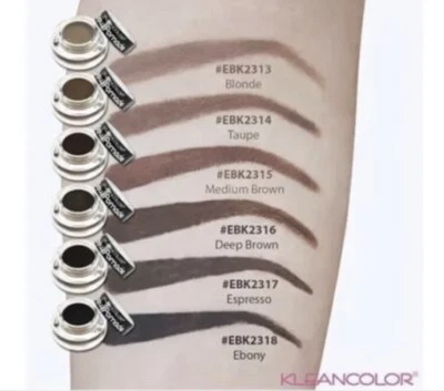 Kleancolor Brow Pomade –Taupe Color – Long Lasting Waterproof Eyebrow Gel - Image 1 of 3