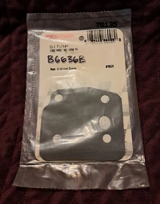 New Fel-Pro 70135 Engine Oil Filter Gasket, Ford V8, 1958-74 (B6636B) Foto 1 de 3