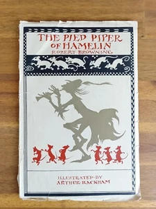✨The Pied Piper of Hamelin Robert Browning Illustrated by Arthur RACKHAM PB 1939 - Picture 1 of 15