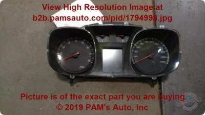 Medidor de velocímetro usado se adapta a: Chevrolet Equinox 2014 mercado de Canadá sin separación de carril Foto 1 de 4