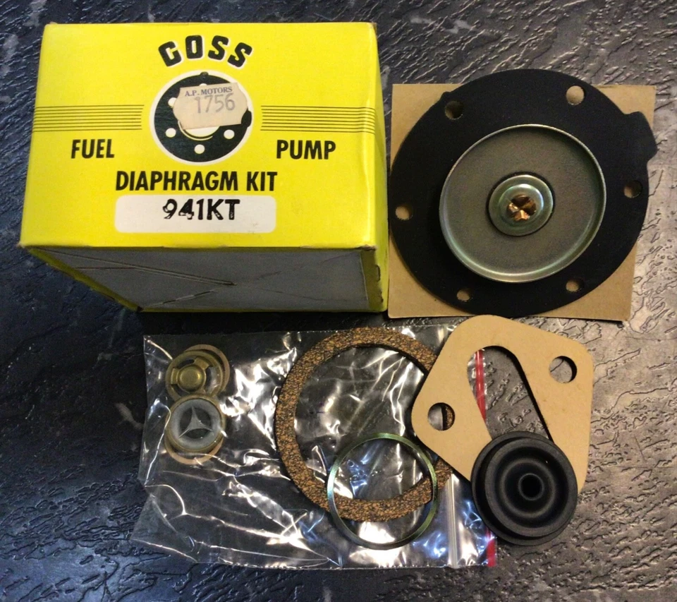 GOSS Fuel Pump Kit 941KT fits 1/79-82 Ford XC+ XD & Cortina TE & TF, 6 cylinder  - image 1 of 1