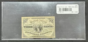Fr.#1226 3rd Issue 3 Cents Fractional Currency - Light Background - WASHINGTON - Picture 1 of 2