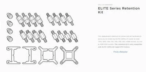 Kit de retención Corsair serie ELITE kit de montaje CW-8960093 - Imagen 1 de 1