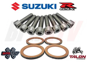 Suzuki GSX-R600 GSX R750 R1000 R1100 TITANIUM Exhaust Manifold Gasket Repair Kit - Picture 1 of 18