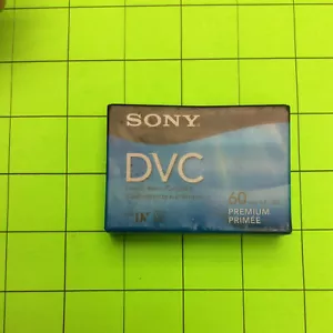 Sony 60 Min Digital Video Cassette Dvc Tape Cartridge - Picture 1 of 6