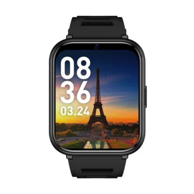 4G WIFI Smart Watch Camera Android Bluetooth Unlocked Phone Watch Video Calling - Image 1 of 4