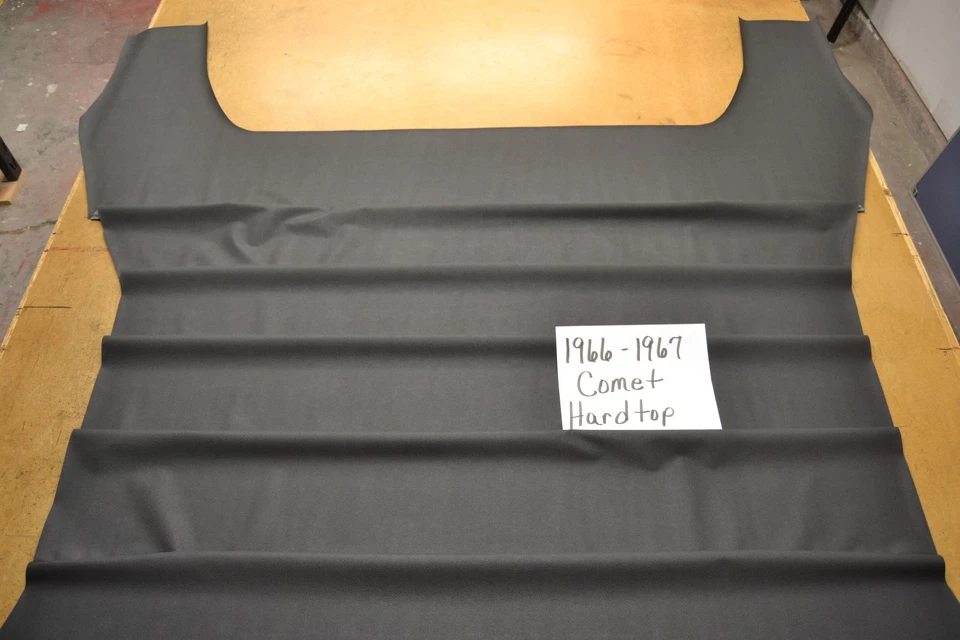 1966 66 1967 67 Mercury Comet techo rígido negro hecho en Estados Unidos de primera calidad Foto 1 de 2