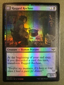 MTG Ragged Recluse 127/277 Innistrad: Crimson Vow Foil NM Pack Fresh! - Picture 1 of 4
