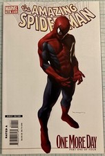 Amazing Spider-Man #544 NM Djurdjevic Variant 2007 One More Day Part 1 Marvel