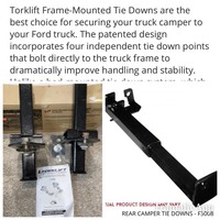 Torklift International F3008 Rear Camper Tie Downs For Ford F-250 350 Superduty