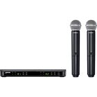 Shure BLX288/SM58 Wireless Dual Vocal System w/Two SM58 HH Transmitters Band H9