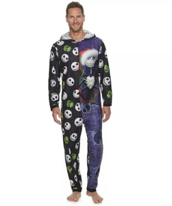 The NIGHTMARE Before Christmas Union Suit Men's Medium M NEW Costume Pajamas NWT - Picture 1 of 5