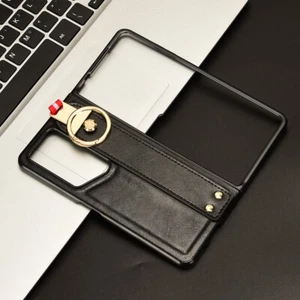For Honor Magic V2 RSR Wristband Case Luxury PU Leather+PC Back Phone Cover - Picture 1 of 24
