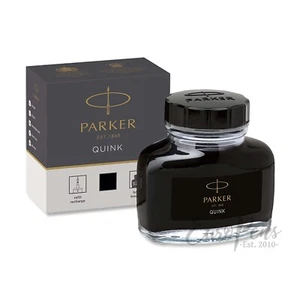 Parker Bottled Ink Quink Bottle for Fountain Pens 57ml - ALL COLOURS - Uk Seller - Picture 1 of 5