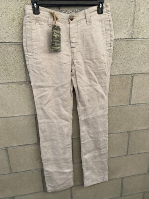 Stitch's Authentic Platinum Label Denim Baxter Linen Pants Size 30 NWT - Image 1 of 4