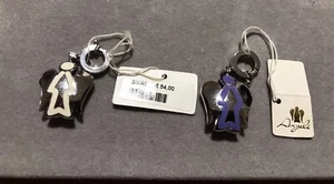 Ciondoli Charms Roberto Giannotti Angeli Argento 925 Smalti Colorati No Pandora - Foto 1 di 3