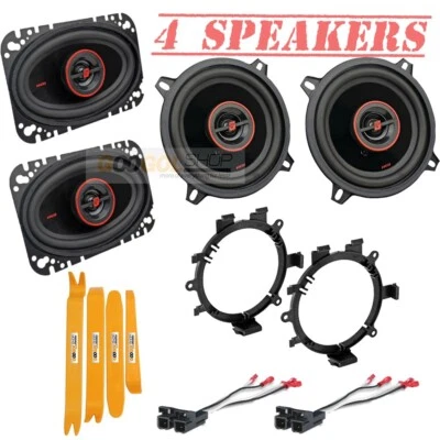 Cerwin Vega 5.25 英寸和 4x6 英寸门扬声器适用于 2007 Silverado 经典(旧机身) — 第 1/4 张图片