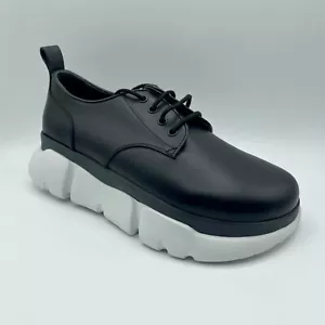 $650 Nuevo MCM Zapatillas de Cuero Negro para Hombre MEX9ARA72BK - Imagen 1 de 6