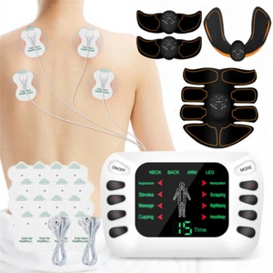 Electrical Muscle Relax Trainer Stimulator Massager Therapy Machine Pain Relief - Picture 1 of 12