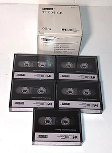 Box of 5 60 Min Micro Cassettes Dictation/Answering Machine ~New Sealed - Picture 1 of 1