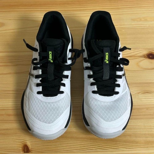 Scarpe da pallavolo unisex ASICS GEL TACTIC 12 1073A058 101 bianco canna di fucile 24 cm