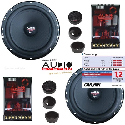 Audio System HX 165 SQ EVO3 high end 16,5cm Lautsprecher Set 140 Watt 165mm - Bild 1 von 4