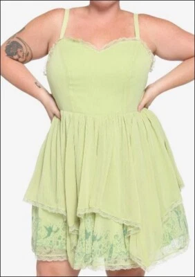 Vestido Campanilla Disney Peter Pan Talla Grande 3 Foto 1 de 3