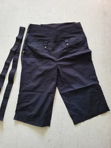 Umstandsshose Kurze Hose Gr. 36 ☆ 9 monate ☆ schwarz ☆ Schlupfhose - Bild 1 von 5