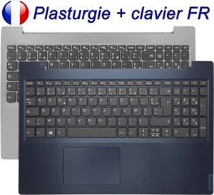 Plasturgie + Clavier Français AZERTY pour LENOVO Ideapad L3-15IML05 / L3-15ITL6 - Photo 1/3