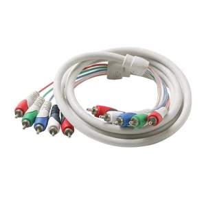 Steren 6ft Ivory 5-RCA Mini Component A/V Cable for High-Definition Video Transf - Picture 1 of 8