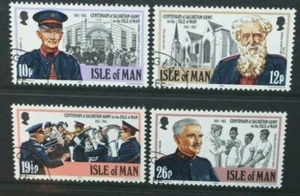 ISLE OF MAN 1983 Centenary of Salvation Army. Set of 4. Fine USED. SG228/231. - Picture 1 of 1