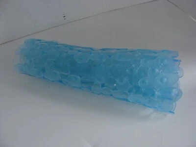 Open Box NEW Blue Pebblz Suction Non-Slip Bath Mat Shower Tub Stall Sz 26x13.5” - Image 1 of 4