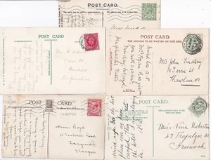 1906/35 5 BUTE POSTMARKS PORT BANNATYNE ROTHESAY KILCHATTAN BAY ISLANDS PPCs - Bild 1 von 2