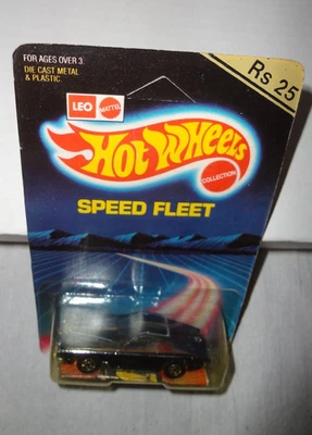 Hot Wheels BW Stutz Blackhawk LEO India 1989 VHTF Variation #1 Black /pinstripes - Image 1 of 4