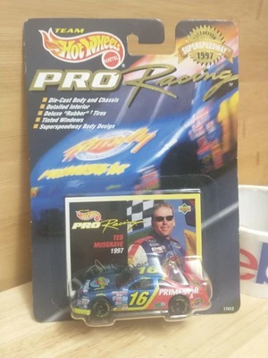 Team Hot Wheels 1/64 NASCAR #16 Primestar Family Channel Ted Musgrave 1997 NIP - Image 1 of 4
